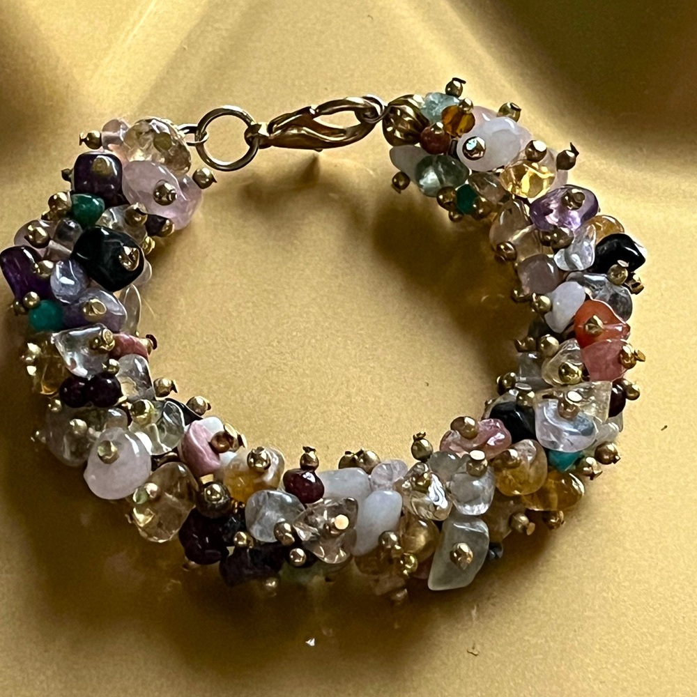 Vintage ~ All Stones Bracelet
